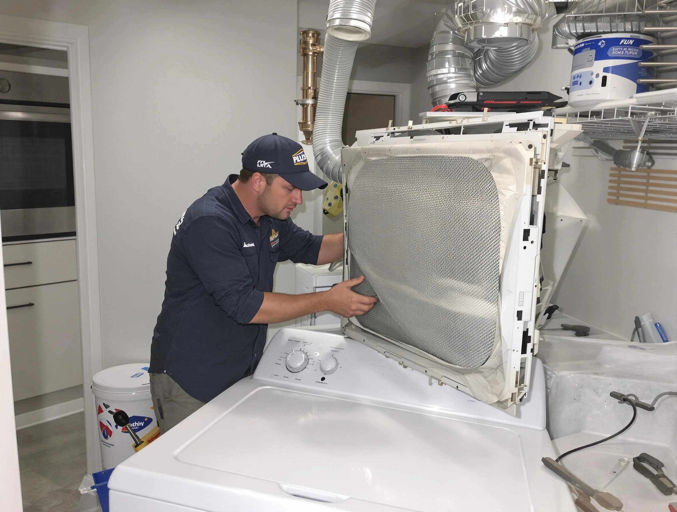 Expert vent cover replacement by Alpharetta Dryer Vent Cleaning in Alpharetta