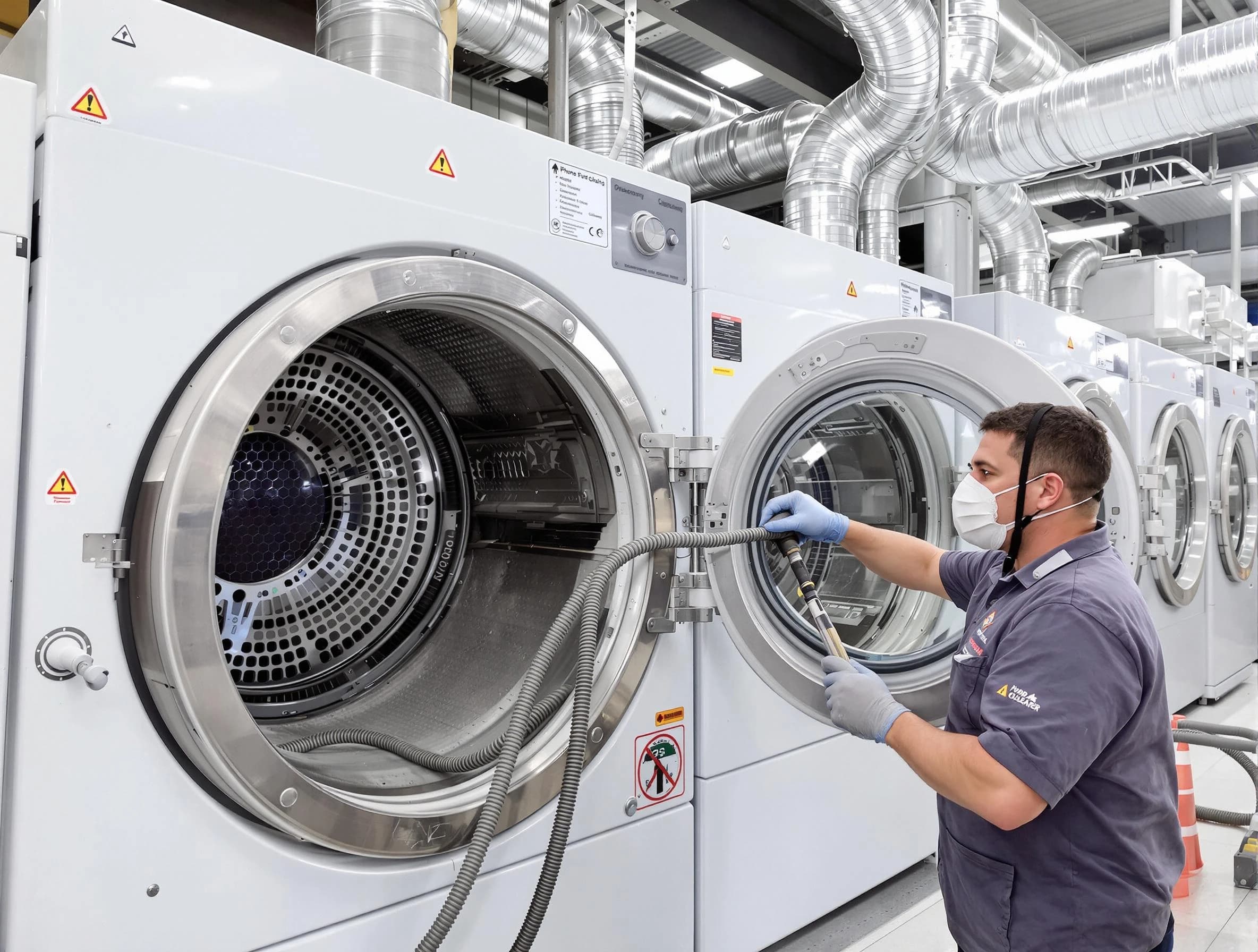 Industrial-grade dryer vent cleaning by Alpharetta Dryer Vent Cleaning in Alpharetta