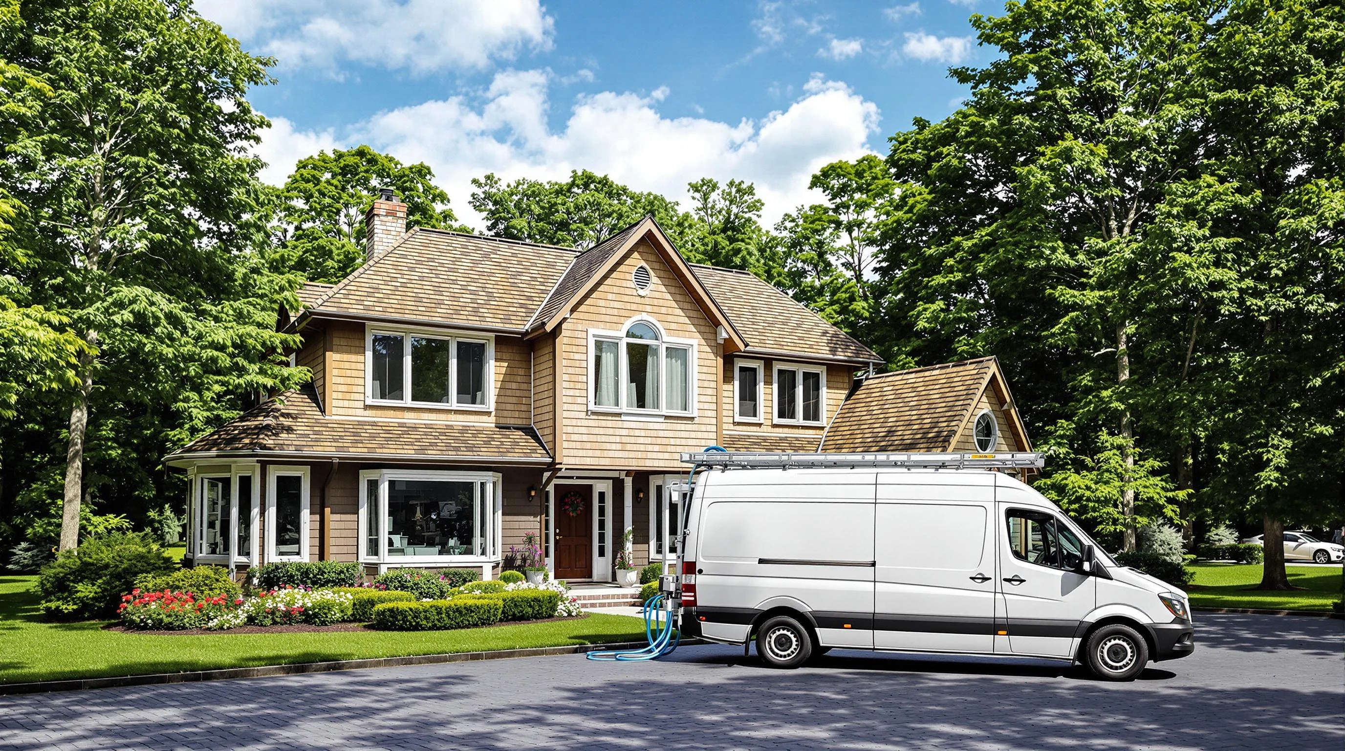 Alpharetta Dryer Vent Cleaning dryer vent cleaning crew working in Milton, GA
