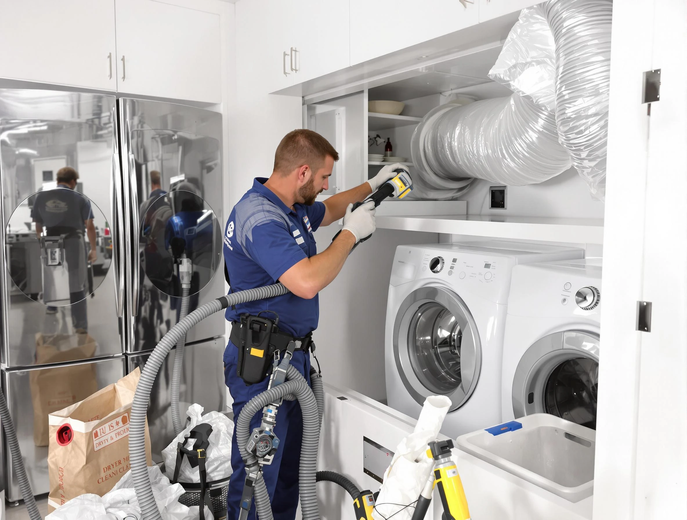 Professional duct cleaning by Alpharetta Dryer Vent Cleaning in Alpharetta
